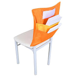 Maxbell Chair Pockets for Classroom Storage Chairback for School Classroom Preschool Orange