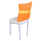 Maxbell Chair Pockets for Classroom Storage Chairback for School Classroom Preschool Orange