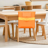 Maxbell Chair Pockets for Classroom Storage Chairback for School Classroom Preschool Orange