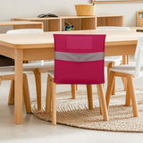 Maxbell Chair Pockets for Classroom Storage Chairback for School Classroom Preschool Rose Red