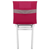 Maxbell Chair Pockets for Classroom Storage Chairback for School Classroom Preschool Rose Red