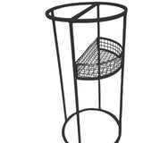 Maxbell Umbrella Stand Sturdy Convenient Umbrella Organizer for Entryway Office Home Black