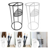 Maxbell Umbrella Stand Sturdy Convenient Umbrella Organizer for Entryway Office Home Black
