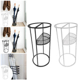 Maxbell Umbrella Stand Sturdy Convenient Umbrella Organizer for Entryway Office Home Black