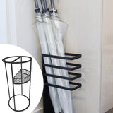 Maxbell Umbrella Stand Sturdy Convenient Umbrella Organizer for Entryway Office Home Black