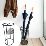 Maxbell Umbrella Stand Sturdy Convenient Umbrella Organizer for Entryway Office Home Black