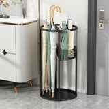 Maxbell Umbrella Stand Sturdy Convenient Umbrella Organizer for Entryway Office Home Black