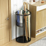 Maxbell Umbrella Stand Sturdy Convenient Umbrella Organizer for Entryway Office Home Black
