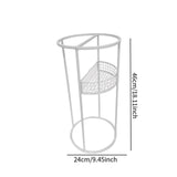 Maxbell Umbrella Stand Sturdy Convenient Umbrella Organizer for Entryway Office Home White