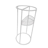 Maxbell Umbrella Stand Sturdy Convenient Umbrella Organizer for Entryway Office Home White