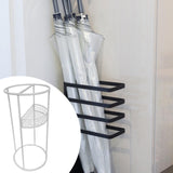 Maxbell Umbrella Stand Sturdy Convenient Umbrella Organizer for Entryway Office Home White