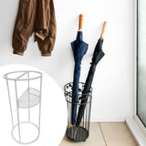 Maxbell Umbrella Stand Sturdy Convenient Umbrella Organizer for Entryway Office Home White