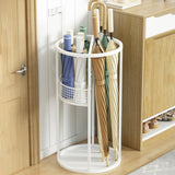 Maxbell Umbrella Stand Sturdy Convenient Umbrella Organizer for Entryway Office Home White
