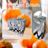 Maxbell Wooden Halloween Pumpkin Box Creative Pumpkin Ornament for Garden Desk Shelf