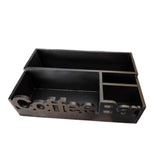 Maxbell Coffee Bar Organizer Coffee Accessories Organizer for Lounge Cafe Countertop black
