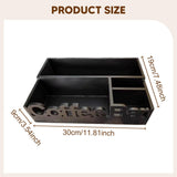 Maxbell Coffee Bar Organizer Coffee Accessories Organizer for Lounge Cafe Countertop black