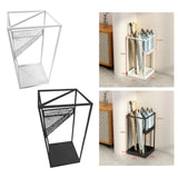 Maxbell Umbrella Stand Convenient Decor Storage Rack for Corridor Entryway Household White