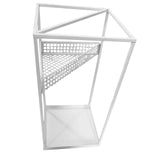 Maxbell Umbrella Stand Convenient Decor Storage Rack for Corridor Entryway Household White