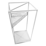 Maxbell Umbrella Stand Convenient Decor Storage Rack for Corridor Entryway Household White