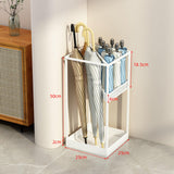 Maxbell Umbrella Stand Convenient Decor Storage Rack for Corridor Entryway Household White
