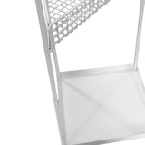 Maxbell Umbrella Stand Convenient Decor Storage Rack for Corridor Entryway Household White