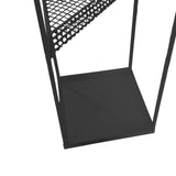 Maxbell Umbrella Stand Convenient Decor Storage Rack for Corridor Entryway Household Black
