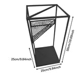 Maxbell Umbrella Stand Convenient Decor Storage Rack for Corridor Entryway Household Black