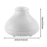 Maxbell Essential Oil Diffuser Ornament Cool Mist Humidifier for Nursery Office Yoga White