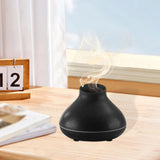 Maxbell Essential Oil Diffuser Ornament Cool Mist Humidifier for Nursery Office Yoga Black