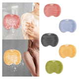 Maxbell Shower Foot Scrubber Mat Comfortable Soft Shower Silicone Foot Cleaning Tool Pink