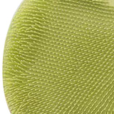 Maxbell Shower Foot Scrubber Mat Comfortable Soft Shower Silicone Foot Cleaning Tool Green