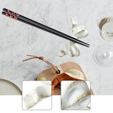 Maxbell Chopstick Rest Reusable Japanese Simple Tableware Holder for Hotel Cafe Home White
