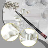 Maxbell Chopstick Rest Reusable Japanese Simple Tableware Holder for Hotel Cafe Home White