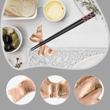 Maxbell Chopstick Rest Reusable Japanese Simple Tableware Holder for Hotel Cafe Home Pink
