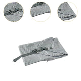 Maxbell Stuffable Travel Pillow Cover Fillable with Clothing Compact Multifunctional Light Grey