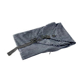 Maxbell Stuffable Travel Pillow Cover Fillable with Clothing Compact Multifunctional Dark Blue Grey