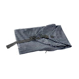 Maxbell Stuffable Travel Pillow Cover Fillable with Clothing Compact Multifunctional Dark Blue Grey