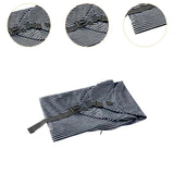 Maxbell Stuffable Travel Pillow Cover Fillable with Clothing Compact Multifunctional Dark Blue Grey