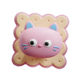 Maxbell Door Handle Stopper Lovely Shape Soft Door Stop for Home Dining Refrigerator pink