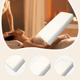 Maxbell Neck Pillow Waterproof Practical Relaxation Head Support for Sofa Office Bed White