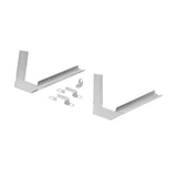 Maxbell 2 Pieces Bookcase Brackets Parts Convenient Easy to Install Bookcase Support