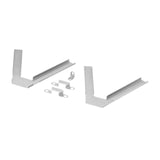Maxbell 2 Pieces Bookcase Brackets Parts Convenient Easy to Install Bookcase Support