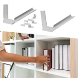 Maxbell 2 Pieces Bookcase Brackets Parts Convenient Easy to Install Bookcase Support