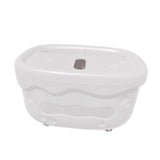 Maxbell Tissue Box Organizer Elegant with Pen Remote Control Decorative Box for Home White