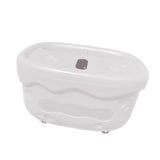 Maxbell Tissue Box Organizer Elegant with Pen Remote Control Decorative Box for Home White