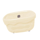 Maxbell Tissue Box Organizer Elegant with Pen Remote Control Decorative Box for Home Beige
