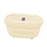 Maxbell Tissue Box Organizer Elegant with Pen Remote Control Decorative Box for Home Beige