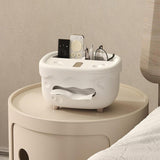 Maxbell Tissue Box Organizer Elegant with Pen Remote Control Decorative Box for Home Rectangle Yellow