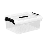 Maxbell Toys Storage Box Clear with Lid Holder Case for Dorm Room Art Supplies Trunk