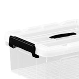 Maxbell Toys Storage Box Clear with Lid Holder Case for Dorm Room Art Supplies Trunk